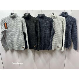 Фотография Свитер мужской NW931 l.grey р.L-2XL "Navas" недорого оптом от прямого поставщика