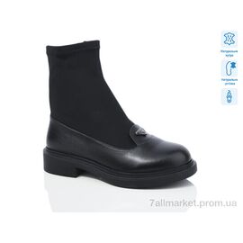 Фотография Ботинки женские стильные зима SN372M (6 пар р.36-40) "Lino Marano" недорого оптом от прямого поставщика