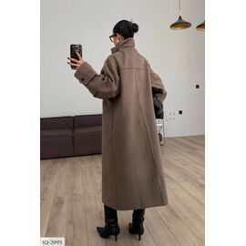 Жіноче кашемірове пальто на підкладці БАТАЛ р.48-52 (4кол.) "BEST FASHION" купити недорого від прямого постачальника