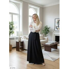 Юбочка плотная вязаная ангора итальянского качества, хорошо держащая форму и делающая силуэт стройным и аккуратным р.50;52;54;56 "LANA" купить недорого от прямого поставщика