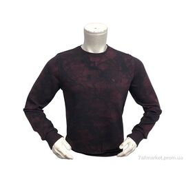 Фотография Батник мужской Весна/осень 1443 бордовий (4 шт. р.сетка L-3XL) "TurkishBrend" недорого оптом от прямого поставщика