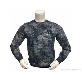 Фотография Батник мужской Весна/осень 1443 синій (4 шт. р.сетка L-3XL) "TurkishBrend" недорого оптом от прямого поставщика