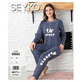 Піжама жіноча 69665 navy-old-2 р.S-XL "DONELLA" недорого оптом від прямого постачальника