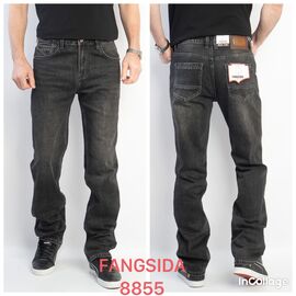 Джинси чоловічі 8855-1  black р.32-38 "God Baron" недорого оптом від прямого постачальника