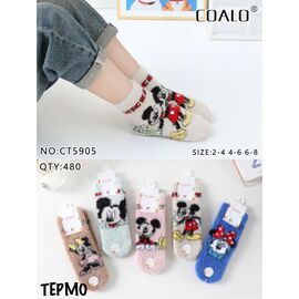 Фотография Носки детские тёплые унисекс HK5905  mix р.2-4 "Annet" недорого оптом от прямого поставщика