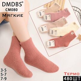 Фотография Носки детские тёплые на девочку HK080  mix р.3-5 "Annet" недорого оптом от прямого поставщика