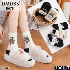 Шкарпетки жіночі теплі HK678 mix р.36-41 "Annet" недорого оптом від прямого постачальника