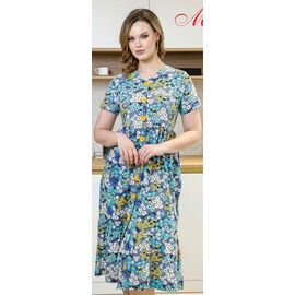 Халат жіночий YT7506 blue р.44-54 "Annet" недорого оптом від прямого постачальника