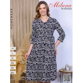 Халат жіночий YT09-053 gray р.44-54 "Annet" недорого оптом від прямого постачальника