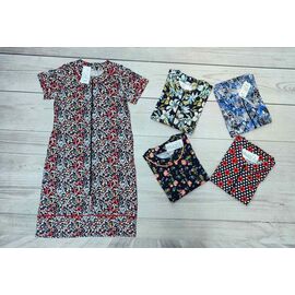 Фотография Халат женский YT3386 mix р.48-56 "Annet" недорого оптом от прямого поставщика