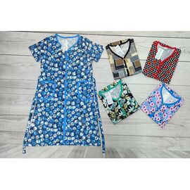 Фотография Халат женский YT3040 mix р.48-56 "Annet" недорого оптом от прямого поставщика