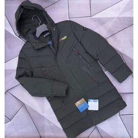 Фотография Куртка мужская зимняя 66136 khaki р.L-4XL "MACCALI" недорого оптом от прямого поставщика