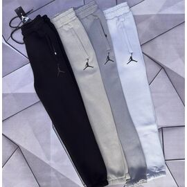 Фотография Штаны спортивные мужские утеплённые 66162 d.grey р.S-2XL "MACCALI" недорого оптом от прямого поставщика