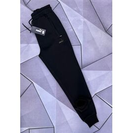 Фотография Штаны спортивные мужские утеплённые 66166 black р.S-2XL "MACCALI" недорого оптом от прямого поставщика