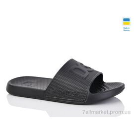 Шльопанці чоловічі пляжні Літо N131 чорний (8 пар р.40-46) "Lot Shoes" недорого оптом від прямого постачальника