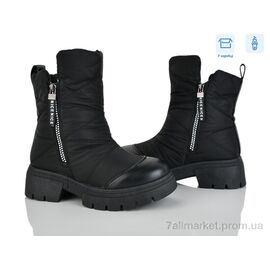 Черевики жіночі стильні Зима CBSQ003-1 (8 пар р.36-41) "DeMur" недорого оптом від прямого постачальника