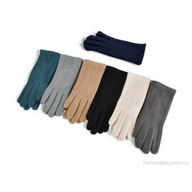 Рукавички жіночі Зима 08 mix (12 шт. р.сітка6,5-8,5) "KUINH" недорого оптом від прямого постачальника