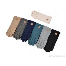 Рукавички жіночі Зима 025 mix (12 шт. р.сітка6,5-8,5) "KUINH" недорого оптом від прямого постачальника