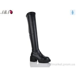 Фотография Ботфорты женские зима M609 (6 пар р.36-40) "Aba" недорого оптом от прямого поставщика