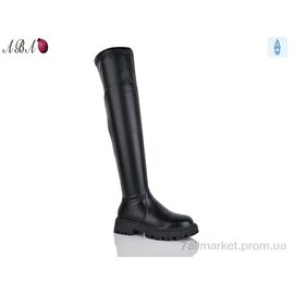 Фотография Ботфорты женские зима M616 (6 пар р.36-40) "Aba" недорого оптом от прямого поставщика