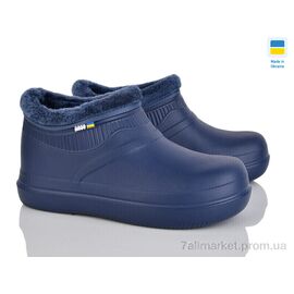 Калоші жіночі Весна/осінь M7004 т.синій (8 пар р.37-41) "Golden Lion" недорого оптом від прямого постачальника