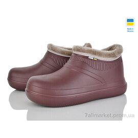 Галоши жіночі Весна/осінь 7004 шоколад (8 пар р.37-41) "Golden Lion" недорого оптом від прямого постачальника
