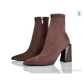 Фотография Ботинки женские стильные Весна/осень L356-14E (6 пар р.35-39) "Lino Marano" недорого оптом от прямого поставщика