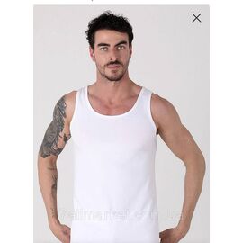 Майка чоловіча натільна р.M-L (3кв) "MODY" недорого гуртом від прямого постачальника