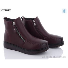 Черевики жіночі стильні Зима BK811A-8 (8 пар р.37-42) "Trendy" недорого оптом від прямого постачальника