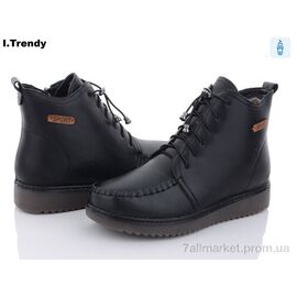 Черевики жіночі стильні Зима BK810A-1 (8 пар р.37-42) "Trendy" недорого оптом від прямого постачальника