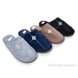 Фотография Тапки мужские домашние Весна/осень WP646 mix (12 пар р.40-45) "Deshman" недорого оптом от прямого поставщика