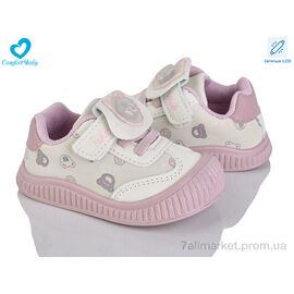 Фотография Кроссовки детские модные Весна/осень 1858 (11.5-13.5 см) LED (7 пар р.16-20) "Comfort-baby" недорого оптом от прямого поставщика