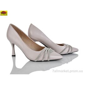 Туфлі жіночі стильні Весна/осінь L8683-16 (6 пар р.36-40) "Mei De Li" недорого оптом від прямого постачальника