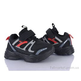 Фотография Кроссовки детские модные Весна/осень GY24182-1B (8 пар р.21-26) "Xifa kids" недорого оптом от прямого поставщика