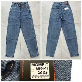 Фотография Джинсы женские M604-1 blue р.25-30 "Relucky" недорого оптом от прямого поставщика