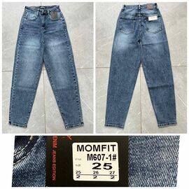 Фотография Джинсы женские M607-1 blue р.25-27 "Relucky" недорого оптом от прямого поставщика