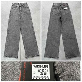 Фотография Джинсы женские W360-3 grey р.25-30 "Relucky" недорого оптом от прямого поставщика