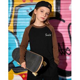 Фотография Свитер детский унисекс 5809 black р.120-160 "Fili kids" недорого оптом от прямого поставщика