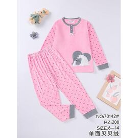 Дитяча піжама на дівчинку 70142 pink р.6-14 "Fili kids" недорого оптом від прямого постачальника