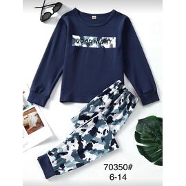 Дитяча піжама на хлопчика 70350 navy р.6-14 "Fili kids" недорого оптом від прямого постачальника