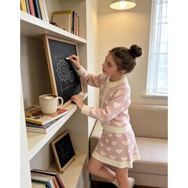 Костюм дитячий на дівчинку 821 pink р.110-150 "Fili kids" недорого оптом від прямого постачальника