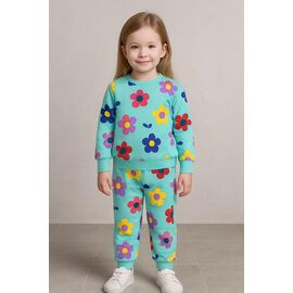 Піжама дитяча тепла на дівчинку FK1538 mint р.104-122 "Fili kids" недорого оптом від прямого постачальника