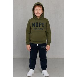 Костюм дитячий спортивний теплий на хлопчика FK1547 khaki р.5-14 "Fili kids" недорого оптом від прямого постачальника