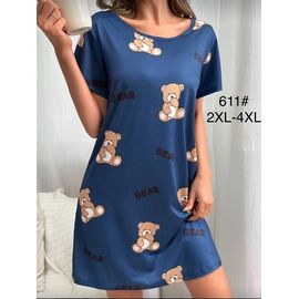 Фотография Туника женская 611 blue р.2XL-4XL "Fili Wear" недорого оптом от прямого поставщика