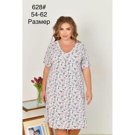 Фотография Пижама лёгкая женская 628-1 white р.54-62 "Fili Wear" недорого оптом от прямого поставщика