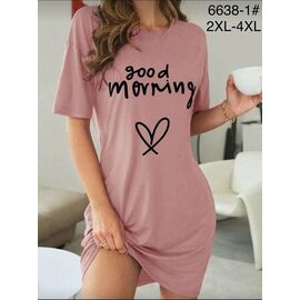 Туніка жіноча 6638-1 beige р.2XL-4XL "Fili Wear" недорого оптом від прямого постачальника