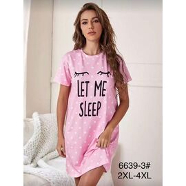 Туніка жіноча 6639-3 pink р.2XL-4XL "Fili Wear" недорого оптом від прямого постачальника