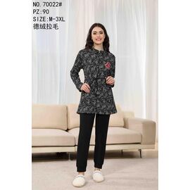 Костюм жіночий теплий 70022 black р.50-58 "Fili Wear" недорого оптом від прямого постачальника