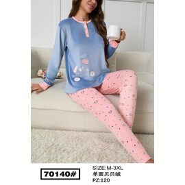 Костюм жіночий 70140 l.blue р.50-58 "Fili Wear" недорого оптом від прямого постачальника