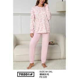 Костюм жіночий теплий 70201 pink р.50-58 "Fili Wear" недорого оптом від прямого постачальника